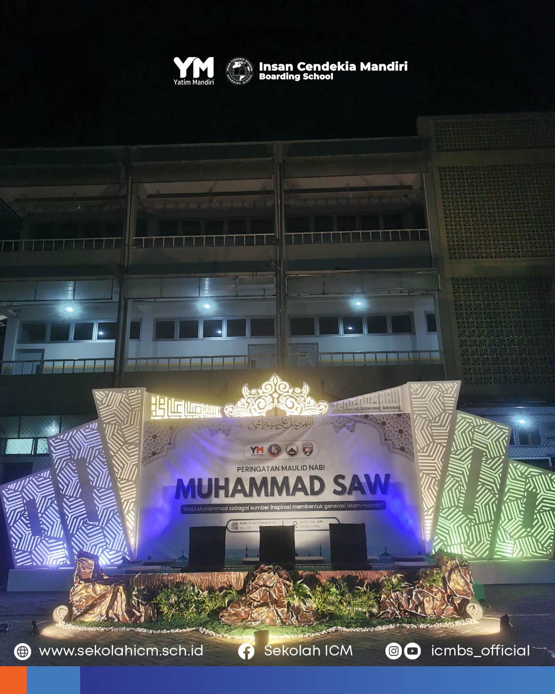 ICMBS Bersholawat: Peningkatan Nilai Keislaman dan Penguatan Cinta Nabi Muhammad SAW